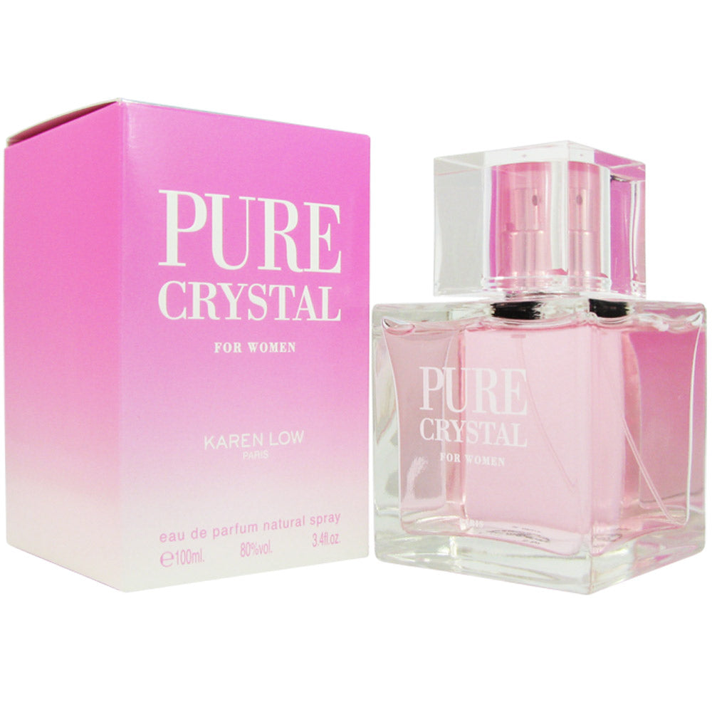 Pure Crystal for Women by Karen Low 3.4 oz Eau de Parfum Spray